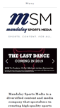 Mobile Screenshot of mandalaysportsmedia.com